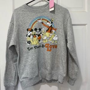Disney collection sweatshirt NWT